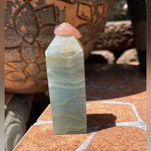 Blue Lemurian Towers - Blue Onyx Towers